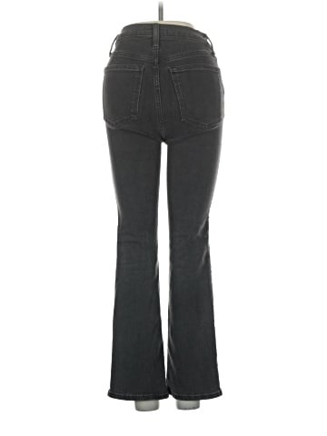 Madewell Kick Out Crop Jeans in Starkey Wash (view 2)