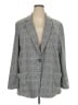 Max Studio Houndstooth Gray Blazer Size 3X - photo 1