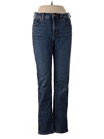 Madewell Mid-Rise Stovepipe Jeans in Deming Wash (view 1)