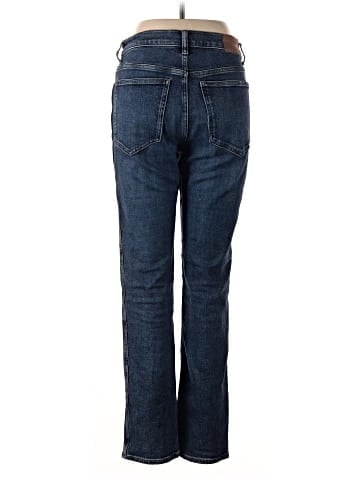 Madewell Mid-Rise Stovepipe Jeans in Deming Wash (view 2)