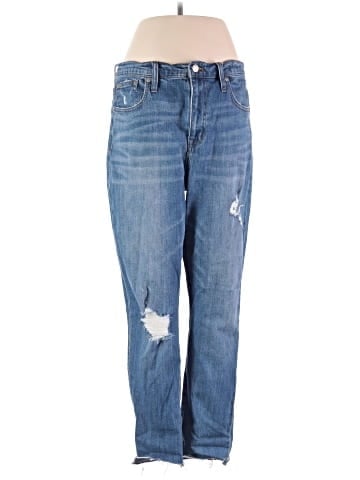 Madewell The High-Rise Slim Boyjean in Lita Wash: Step-Hem Edition (view 1)