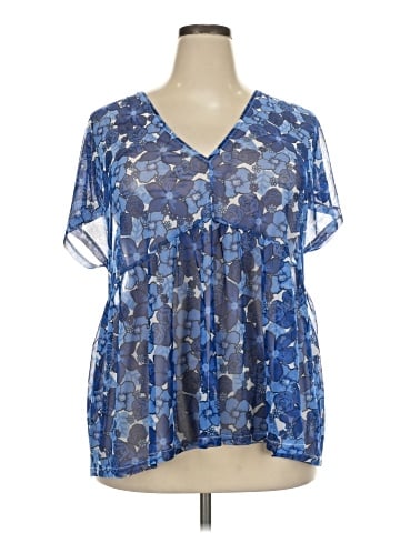 Lane Bryant Short Sleeve Blouse (view 1)