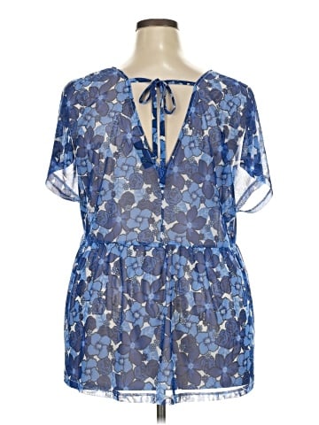 Lane Bryant Short Sleeve Blouse (view 2)