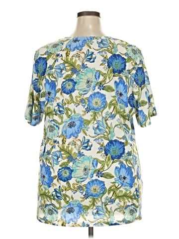 Lane Bryant Short Sleeve Blouse (view 2)