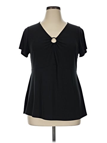 Lane Bryant Short Sleeve Top (view 1)