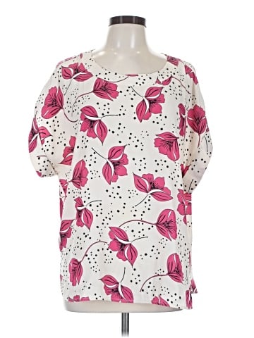 CAbi Short Sleeve Blouse (view 1)