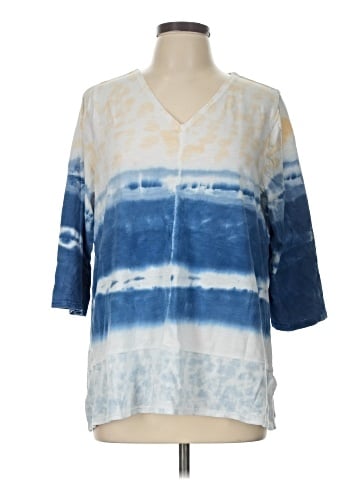 Zenergy by Chico's 3/4 Sleeve Blouse (view 1)