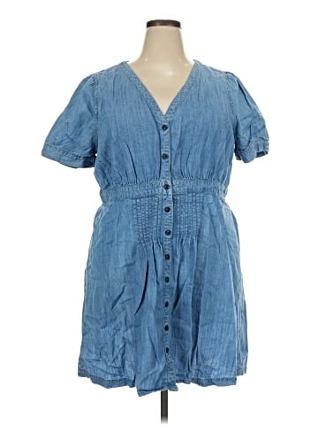 Madewell Denim Daylily Dress (view 1)