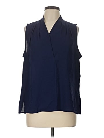 Anne Klein Sleeveless Blouse (view 1)