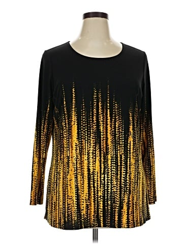 Susan Graver 3/4 Sleeve Top (view 1)