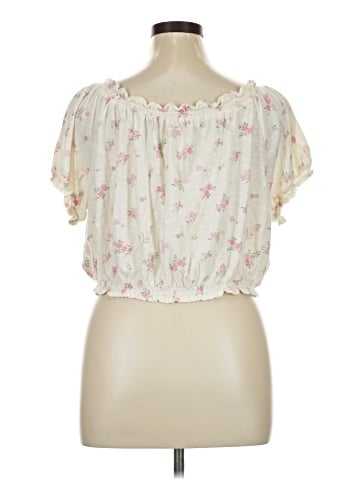 Lucky Brand Short Sleeve Blouse (view 2)