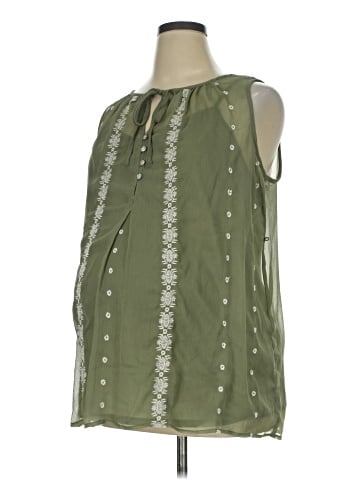 Motherhood Sleeveless Blouse (view 1)
