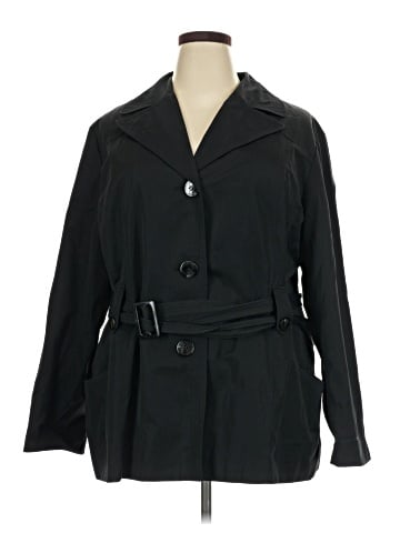 Ellen Tracy Trenchcoat (view 1)