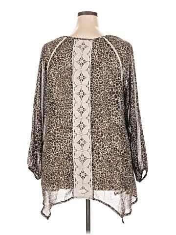 Democracy 3/4 Sleeve Blouse (view 2)