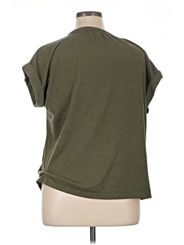 Ann Taylor LOFT Short Sleeve Henley (view 2)