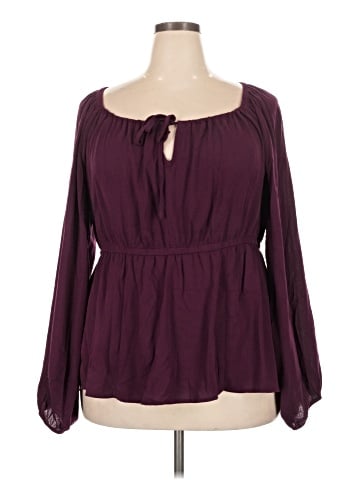 Torrid Long Sleeve Blouse (view 1)
