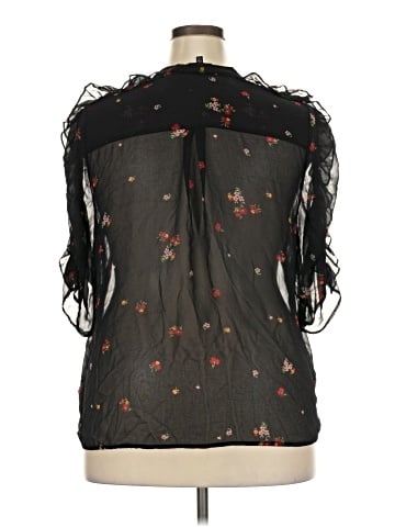 Who What Wear 3/4 Sleeve Blouse (view 2)