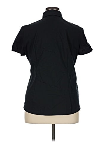 New York & Company Short Sleeve Blouse (view 2)