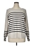 Liz Claiborne Stripes Silver Pullover Sweater Size XL - photo 1