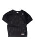 Nike 100% Polyester Solid White Black Active T-Shirt Size L (kids) - photo 1