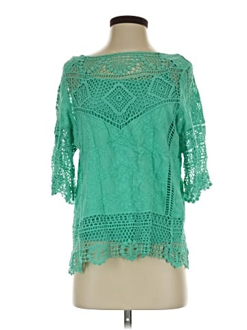Democracy 3/4 Sleeve Blouse (view 1)