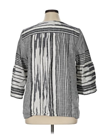 Purejill 3/4 Sleeve Blouse (view 2)