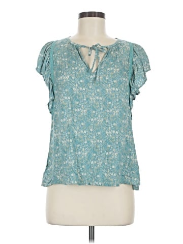 Lucky Brand Short Sleeve Blouse (view 1)
