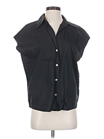 Vince. Sleeveless Button-Down Shirt (view 1)