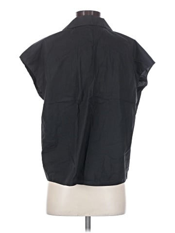 Vince. Sleeveless Button-Down Shirt (view 2)