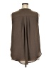 Torrid 100% Polyester Brown Sleeveless Blouse Size 2X Plus (2) - photo 2