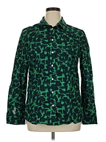 Gap Long Sleeve Button-Down Shirt (view 1)