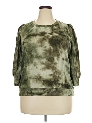 Simply Vera Vera Wang 3/4 Sleeve Top (view 1)