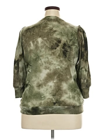 Simply Vera Vera Wang 3/4 Sleeve Top (view 2)