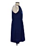 Zara Basic 100% Polyester Solid Blue Casual Dress Size XS - photo 4