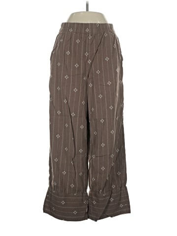 Madewell Pull-On High-Rise Straight Pants in Jacquard Stripe-Play (view 1)