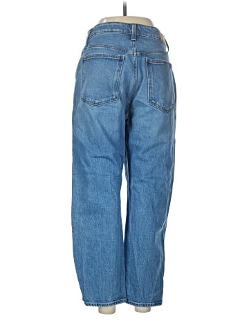 Madewell The Curvy '90s Straight Crop Jean in Hazeldell Wash (view 2)