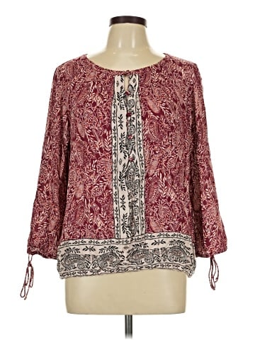 Lucky Brand 3/4 Sleeve Blouse (view 1)