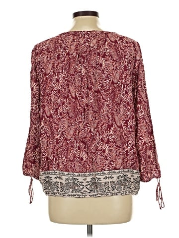 Lucky Brand 3/4 Sleeve Blouse (view 2)