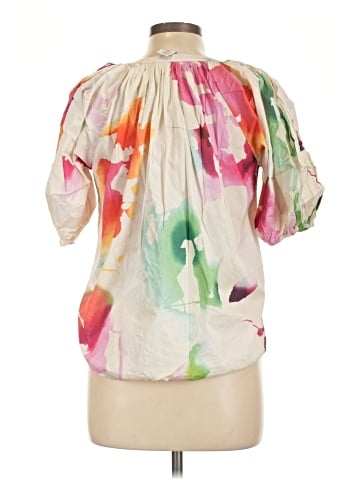 Diane von Furstenberg Short Sleeve Blouse (view 2)