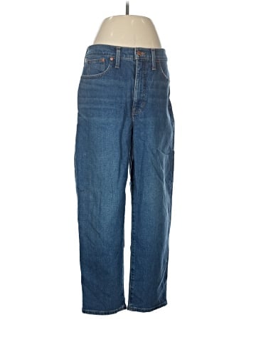 Madewell Balloon Jeans in Ellisboro Wash (view 1)