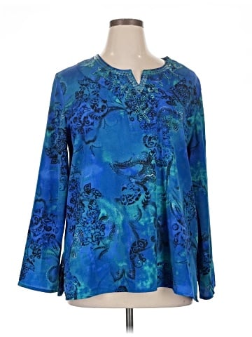 Chico's 3/4 Sleeve Blouse (view 1)