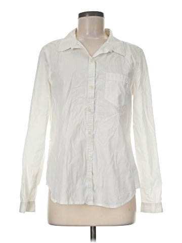 Ann Taylor LOFT Long Sleeve Button-Down Shirt (view 1)