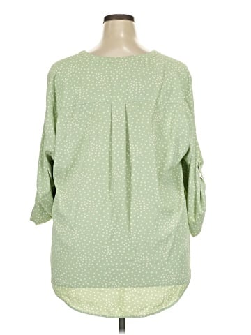 Torrid 3/4 Sleeve Blouse (view 2)