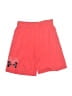 Under Armour 100% Polyester Graphic Red Athletic Shorts Size 7 - photo 1