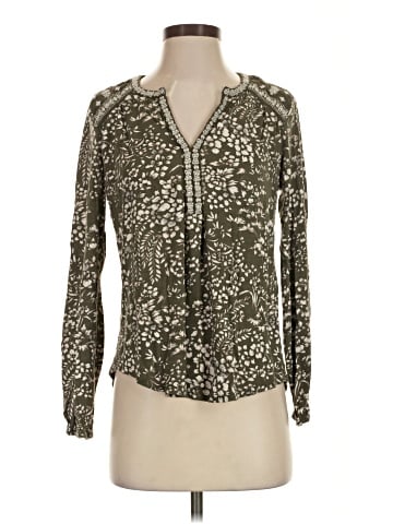Lucky Brand Long Sleeve Blouse (view 1)