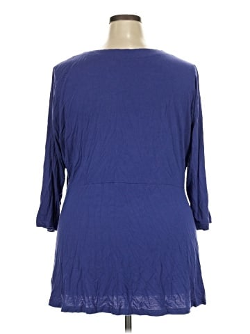 Jessica London 3/4 Sleeve Blouse (view 2)