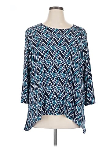 Alfred Dunner 3/4 Sleeve Blouse (view 1)