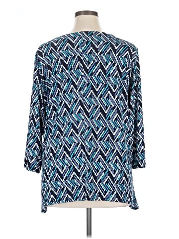 Alfred Dunner 3/4 Sleeve Blouse (view 2)