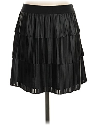 BCBGMAXAZRIA Faux Leather Skirt (view 1)
