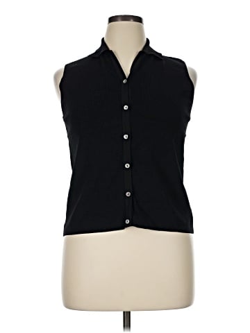Chico's Design Sleeveless Button-Down Shirt (view 1)